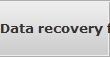 Data recovery for West Toronto data